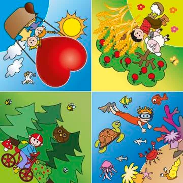 Landscape Stock Illustration