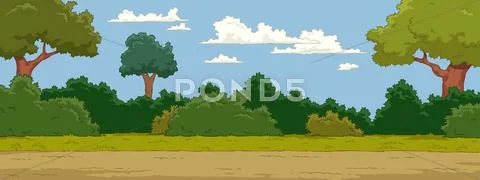 Landscape Stock Illustration