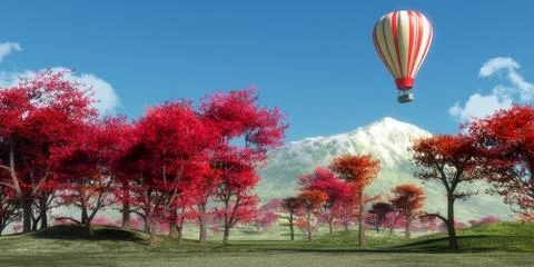 Landscape Stock Illustration