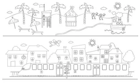 Landscape Stock Illustration