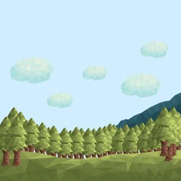 Landscape Stock Illustration