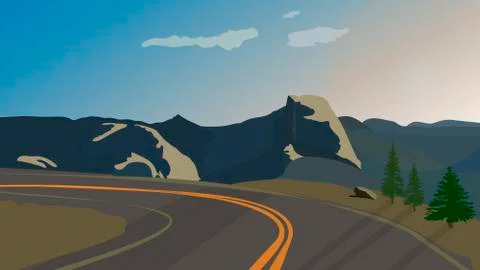 Landscape Stock Illustration