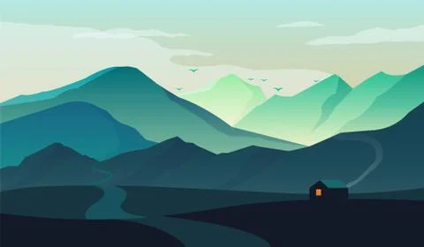 Landscape Stock Illustration