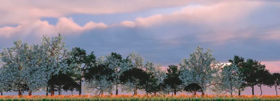 Landscape Stock Illustration