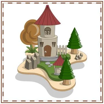 Landscape. Stock Illustration