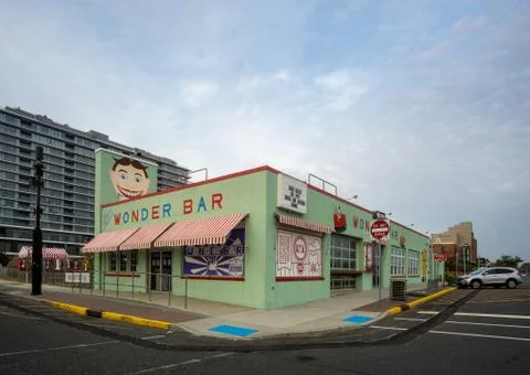 Landscape image of Wonder Bar. Stock Photos