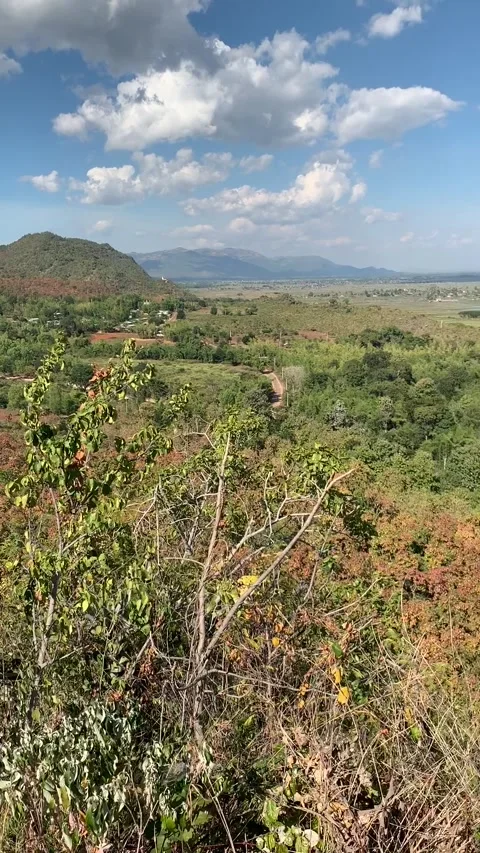 Landscape in Inle Lake Stock Footage 343754550