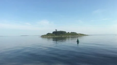 Landscape of an island Stock-Footage 299746843