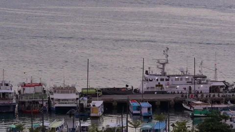 Landscape of labuan bajo Stock Footage 341267625