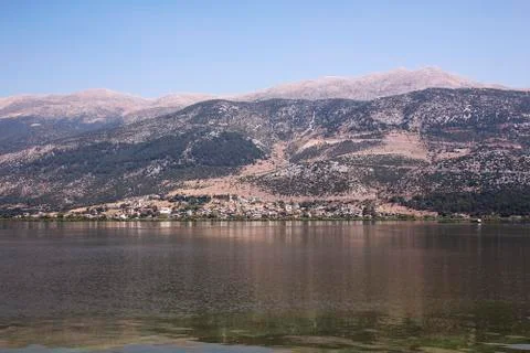 Landscape of a lake Stock Photos
