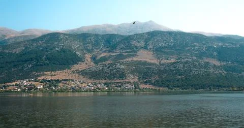 Landscape of a lake Stock Photos