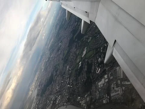 Landscape landing time Stock Photos