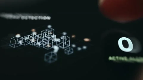 Landscape Leak Detection Screen with Zero Active Alarms Stock Footage 339457459