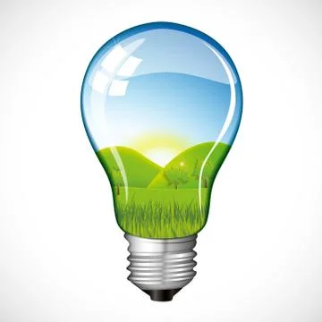 Landscape light Stock Illustration