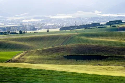 Landscape lines Stock Photos