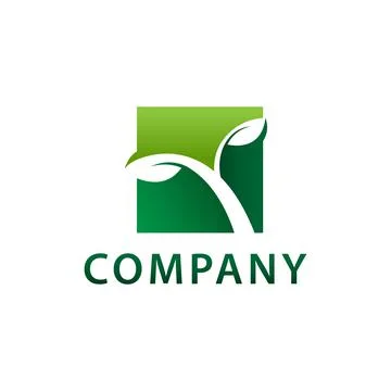 Landscape logo vector design image Stock Illustration