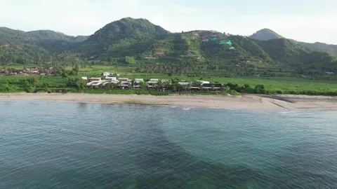 Landscape of Lombok Beach Stock Footage 262359140