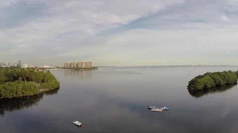 Landscape in Miami Stock Footage 51498220