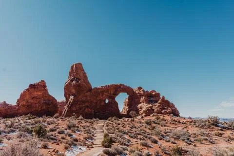 Landscape of Moab Utah Stock Photos