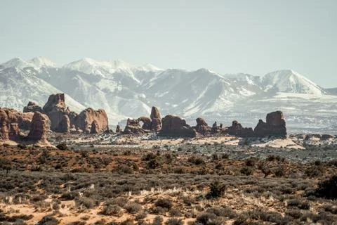 Landscape of Moab Utah Stock Photos