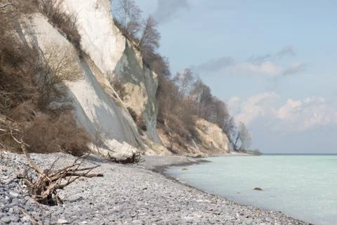 Landscape on Moens Klint Stock-Fotos