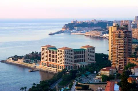 Landscape of monaco Stock Photos