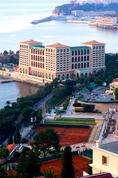 Landscape of monaco Stock Photos