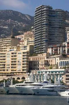 Landscape of monaco Stock Photos