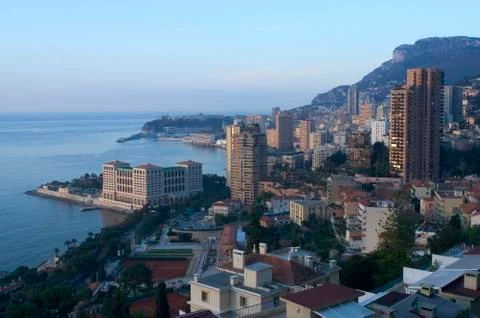Landscape of monaco Stock Photos