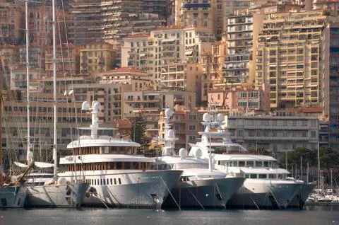 Landscape of monaco Stock Photos