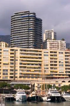 Landscape of monaco Stock Photos