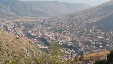 Landscape Mostar 動画素材 8652273