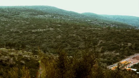 Landscape  of Mount Carmel Stock Footage 89195860