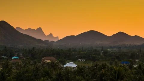 Landscape of mountain Stock Photos