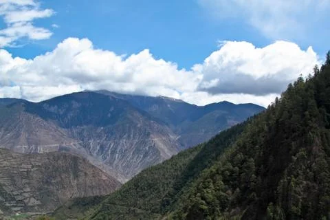 Landscape mountain Foto stock