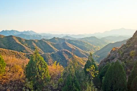 Landscape of mountain Foto stock