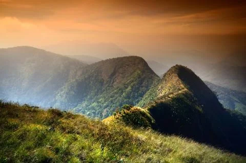 Landscape mountain Stock Photos
