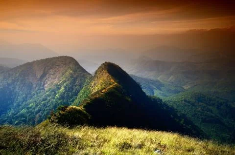 Landscape mountain Stock Photos