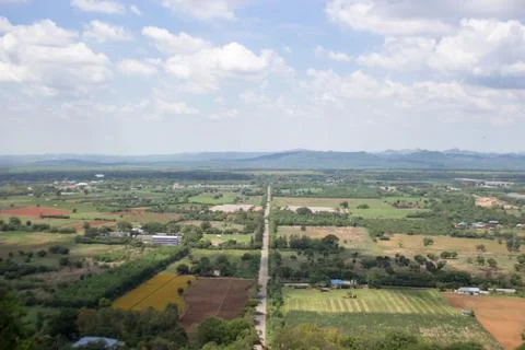 Landscape from mountain Фото