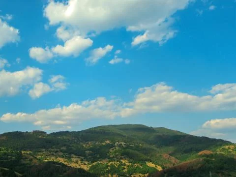 Landscape of mountain Stock Photos