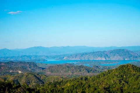 Landscape of mountain Stock Photos
