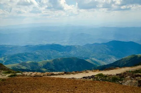 Landscape of the mountain Stock Photos