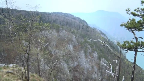 Landscape Mountain in Summer time 스톡 동영상 92367701