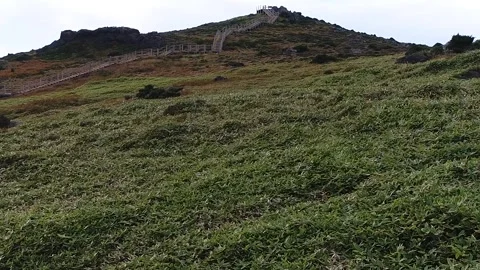 Landscape with mountains and clouds Stock Footage 310345306