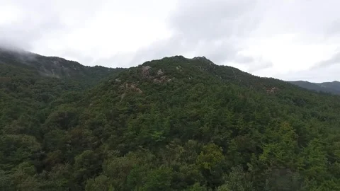 Landscape with mountains and clouds	 스톡 동영상 310930574