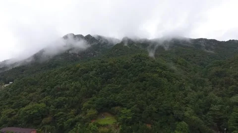 Landscape with mountains and clouds	 스톡 동영상 310930580
