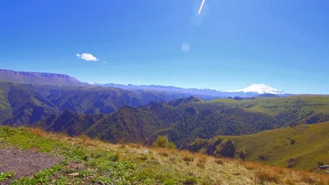 Landscape of the mountains Video stock 95502608