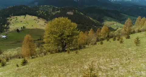 Landscape in the mountains Stock Footage 128699990