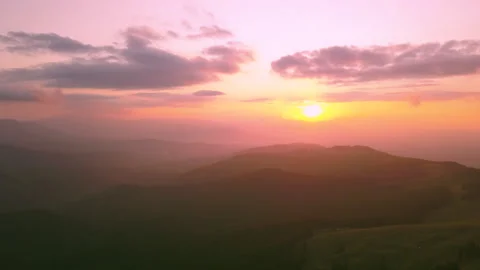 Landscape in the mountains. Stock Footage 157091711