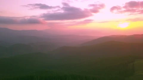 Landscape in the mountains. Stock Footage 157092383